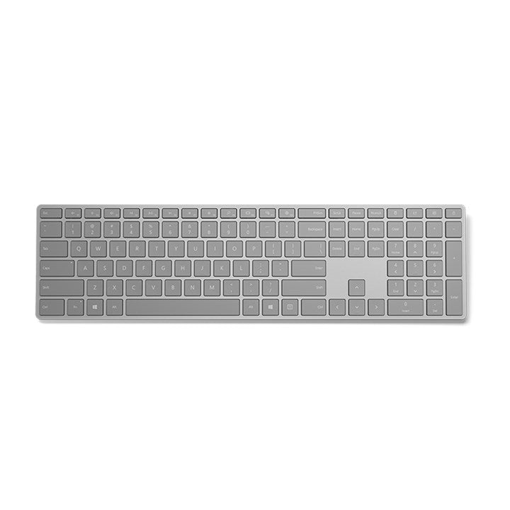 Microsoft 3YJ-00005, Full-size (100%), Wireless, Bluetooth, Grey