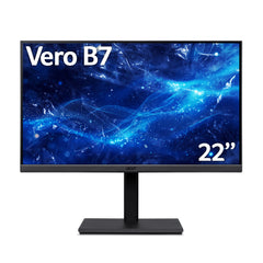 Acer Vero B227Q E3 22" Full HD IPS FreeSync 100Hz 4ms LED Monitor, 54.6 cm (21.5"), 1920 x 1080 pixels, Full HD, LED, 4 ms, Black