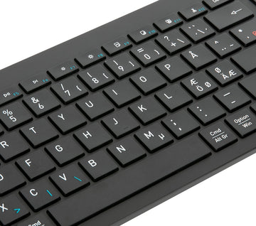 Targus AKB863NO, Full-size (100%), Wireless, Bluetooth, QWERTY, Black