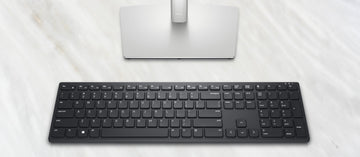 DELL Pro Keyboard - KB500 - US International (QWERTY), Full-size (100%), Wireless, RF Wireless, Plunger key switch, QWERTY, Black