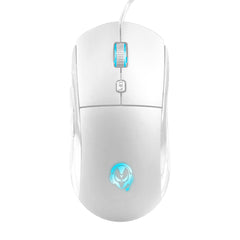 VIDA GAMER WHT 4IN1 USB KB MS HS KIT, Wired, USB, Membrane, QWERTY, RGB LED, White