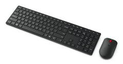 Lenovo 4X31S04847, Full-size (100%), Wireless, RF Wireless + Bluetooth, Black, Mouse included
