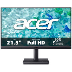 Acer Vero V227Q J0 Widescreen LCD Monitor, Full HD, Black