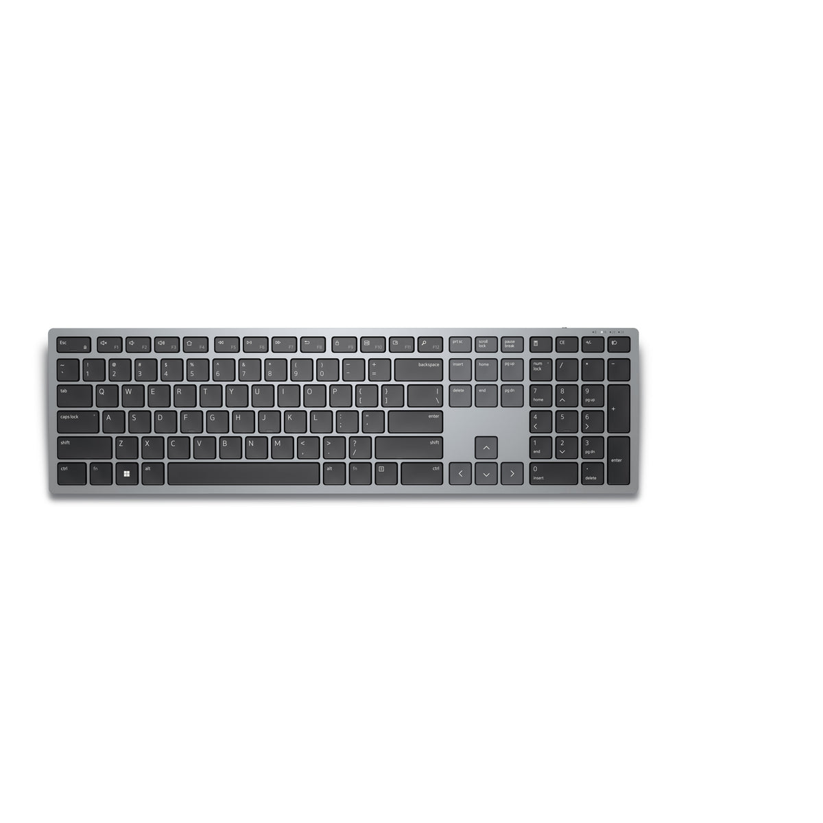 DELL Pro Plus Keyboard - KB700 - UK (QWERTY), Full-size (100%), Wireless, Bluetooth, Scissor key switch, QWERTY, Grey