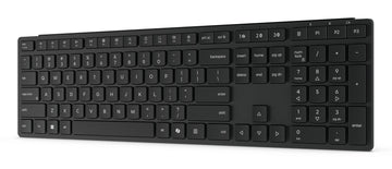 Lenovo 4Y41S04696, Full-size (100%), Wireless, RF Wireless + Bluetooth, Metal dome key switch, Black