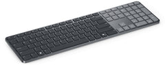DELL Pro 7 Slim KB726, Full-size (100%), Wireless, RF Wireless + Bluetooth, Scissor key switch, QWERTY, Graphite