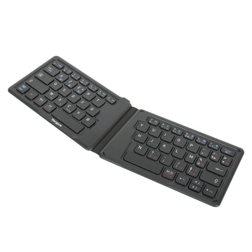 Targus AKF003FR, Mini, Wireless, Bluetooth, AZERTY, Black