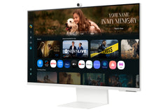 Samsung 32" Smart Monitor M80F UHD, 81.3 cm (32"), 3840 x 2160 pixels, 4K Ultra HD, LCD, 4 ms, White