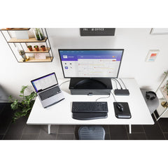Kensington ValuKeyboard - Wired, Full-size (100%), Wired, Black