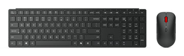 Lenovo 4X31S04847, Full-size (100%), Wireless, RF Wireless + Bluetooth, Black, Mouse included