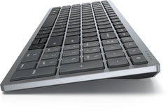 DELL Pro Plus Compact Keyboard - KB740 - UK (QWERTY), Full-size (100%), Wireless, RF Wireless + Bluetooth, Scissor key switch, QWERTY, Grey, Black