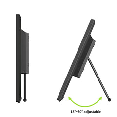 Hannspree HT165HPB, 39.6 cm (15.6"), 1920 x 1080 pixels, Full HD, LCD, 15 ms, Black
