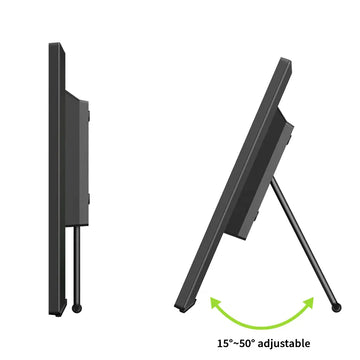 Hannspree HT165HPB, 39.6 cm (15.6"), 1920 x 1080 pixels, Full HD, LCD, 15 ms, Black
