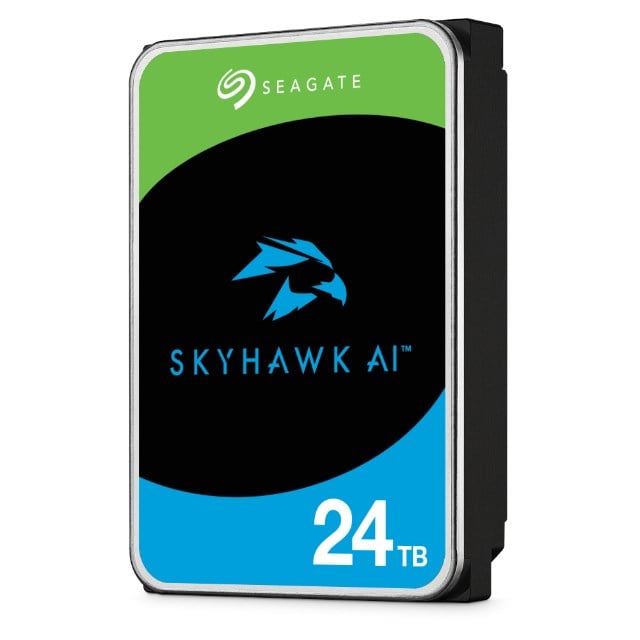 Seagate SkyHawk AI, 24 TB, 7200 RPM, 512 MB, 3.5", Serial ATA III                                 1526196