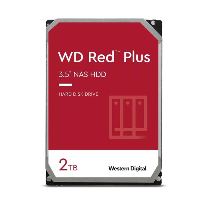 Western Digital Red, 2 TB, 5400 RPM, 64 MB, 3.5", Serial ATA III                                 1544428