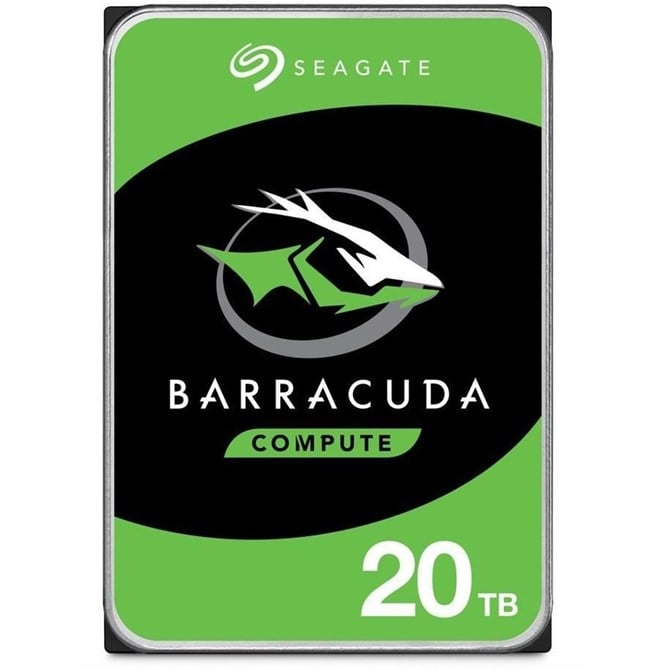 Seagate Barracuda 20TB, 20 TB, 7200 RPM, 512 MB, 3.5", Serial ATA                                 1530326