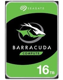 Seagate Barracuda 16TB, 16 TB, 7200 RPM, 512 MB, 3.5", Serial ATA                                 1530177