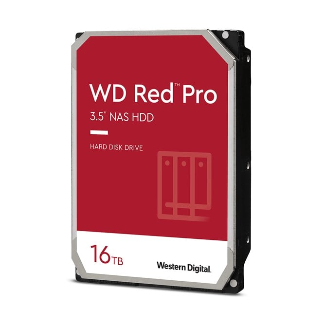 Western Digital Red Pro , 16 TB, 7200 RPM, 512 MB, 3.5", Serial ATA                                 1544486