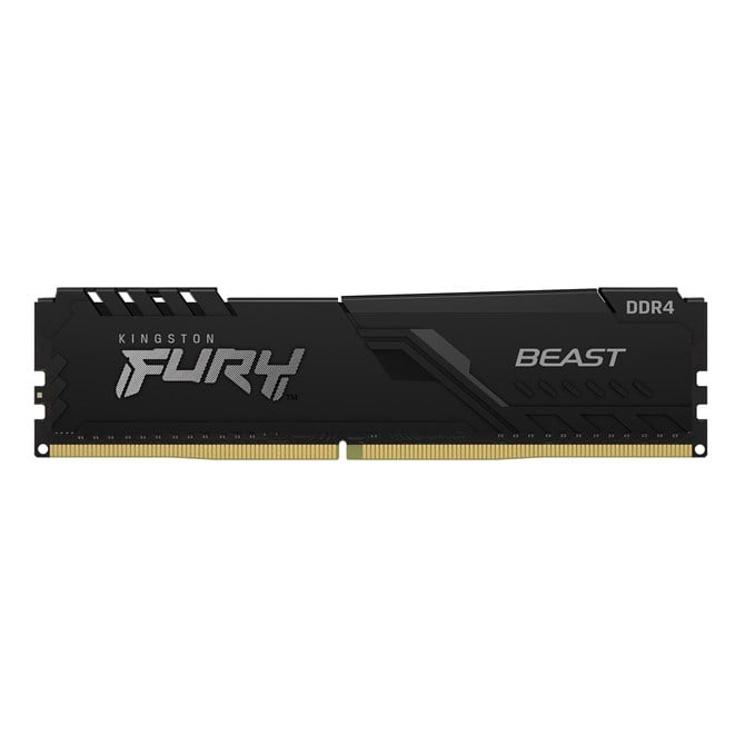 Kingston Technology FURY Beast 16GB 3200MT/s DDR4 CL16 DIMM 1Gx8 Black