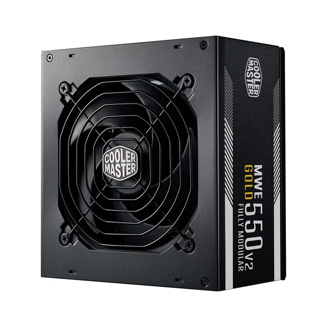 Cooler Master MWE Gold 550 - V2 Full Modular Power Supply Unit 550 W 24-Pin ATX ATX Black