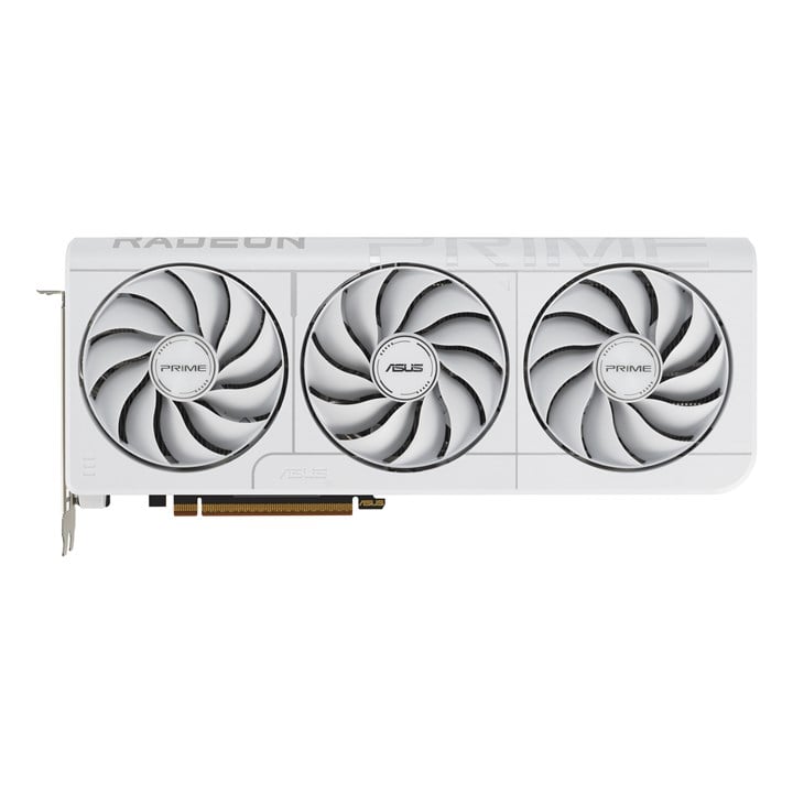 ASUS Prime -RX9070XT-O16G-WHITE AMD Radeon RX 9070 XT 16 GB GDDR6