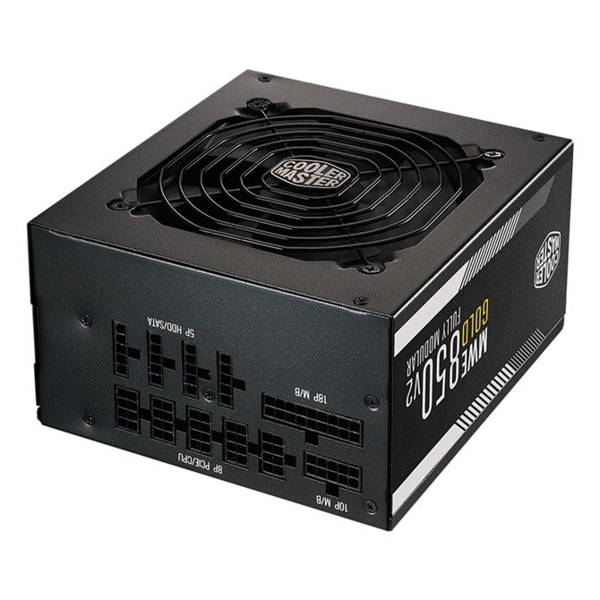 Cooler Master MWE Gold 850 V2 ATX 3.1 Power Supply Unit 850 W 24-Pin ATX Black