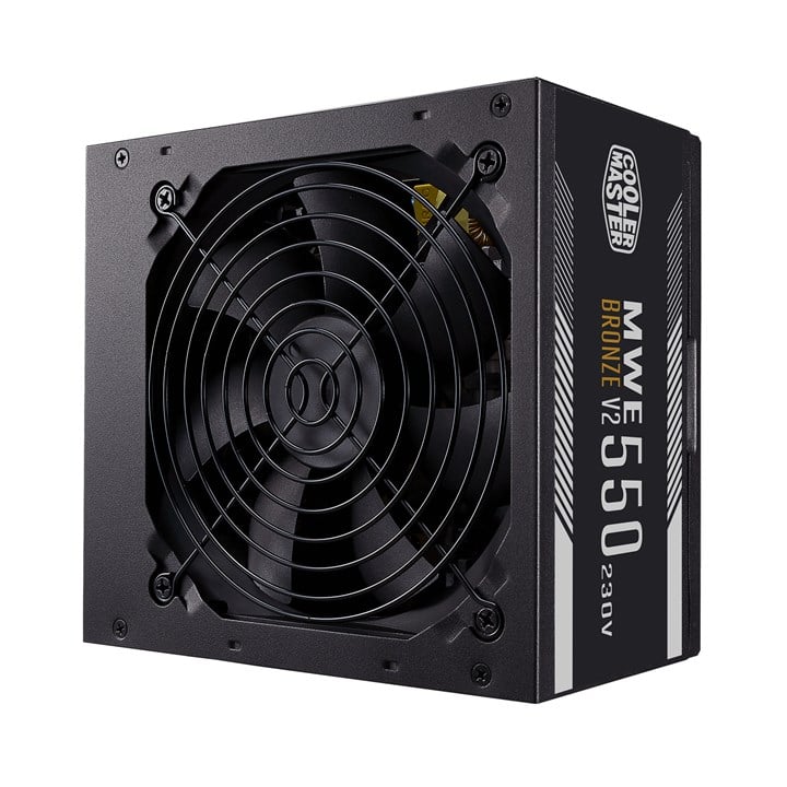 Cooler Master MWE 550 Bronze 230V V2 Power Supply Unit 550 W 24-Pin ATX ATX Black