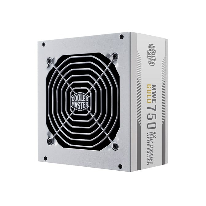 Cooler Master MWE Gold 750 V2 ATX 3.1 White Edition Power Supply Unit 750 W 24-Pin ATX