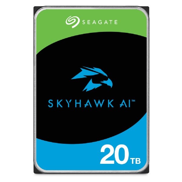 Seagate SkyHawk AI, 20 TB, 7200 RPM, 512 MB, 3.5", Serial ATA III                                 1526206