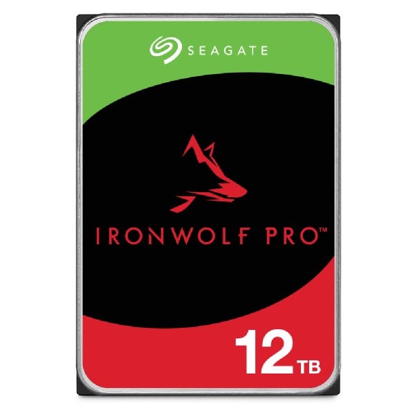 Seagate IronWolf Pro ST12000NT001, 12 TB, 7200 RPM, 256 MB, 3.5", Serial ATA III                                 1526207