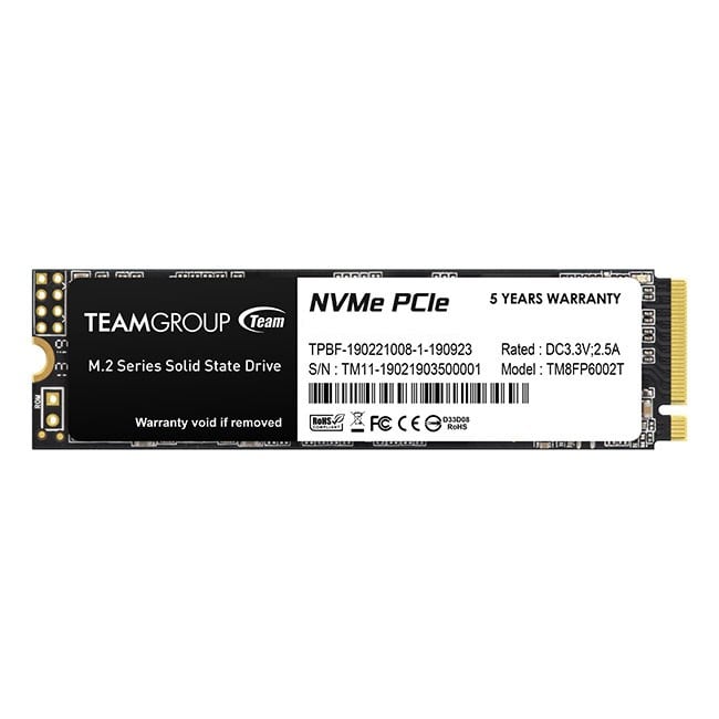 Team Group MP33 256 GB M.2 PCI Express 3.0 NVMe 3D NAND
