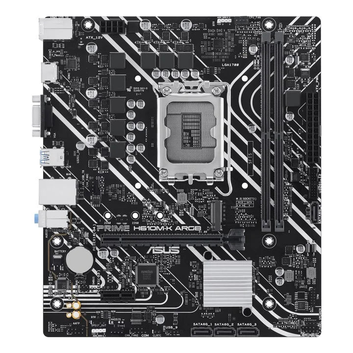 ASUS PRIME H610M-K ARGB Intel H610 LGA 1700 Micro ATX