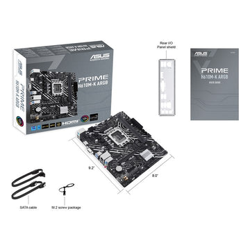 ASUS PRIME H610M-K ARGB Intel H610 LGA 1700 Micro ATX