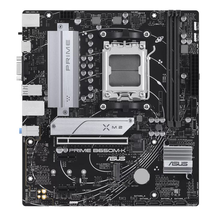 ASUS PRIME B650M-K AMD B650 Socket AM5 Micro ATX