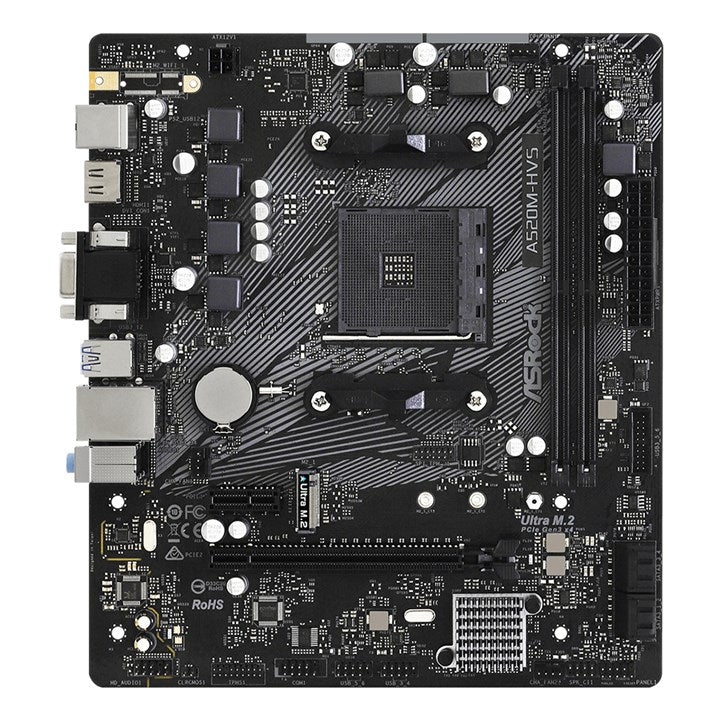 Asrock A520M-HVS AMD A520 Socket AM4 Micro ATX