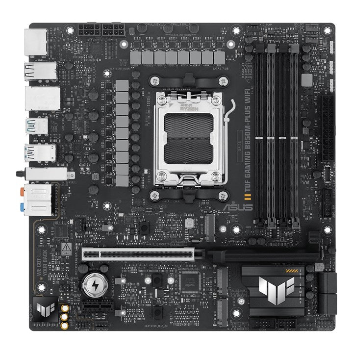 ASUS TUF GAMING B850M-PLUS WIFI AMD B850 Socket AM5 Micro ATX