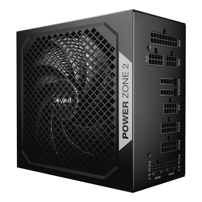 Be Quiet! POWER ZONE 2 | 1200 W Power Supply Unit 20+4 Pin ATX ATX Black