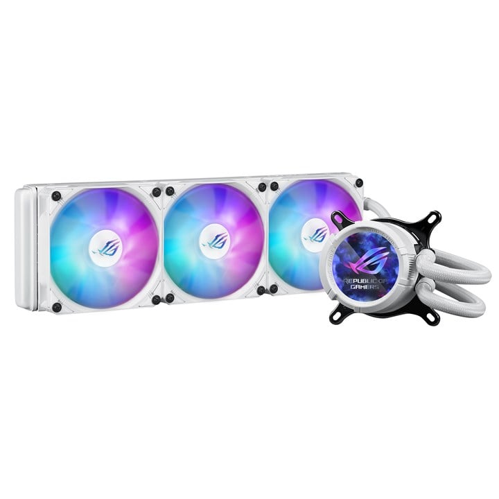 ASUS ROG Strix LC III 360 ARGB LCD White