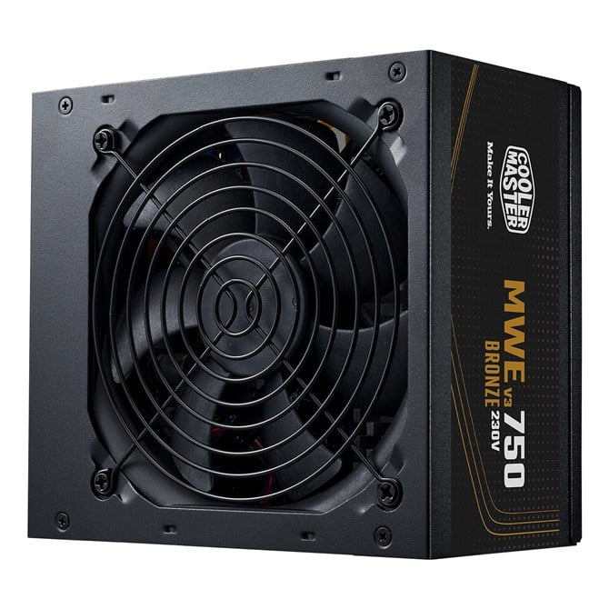 Cooler Master MWE Bronze 750 V3 230V Power Supply Unit 750 W 24-Pin ATX ATX Black