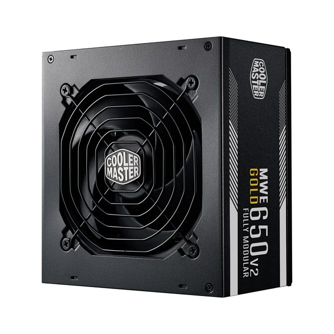 Cooler Master MWE Gold 650 - V2 Full Modular Power Supply Unit 650 W 24-Pin ATX ATX Black