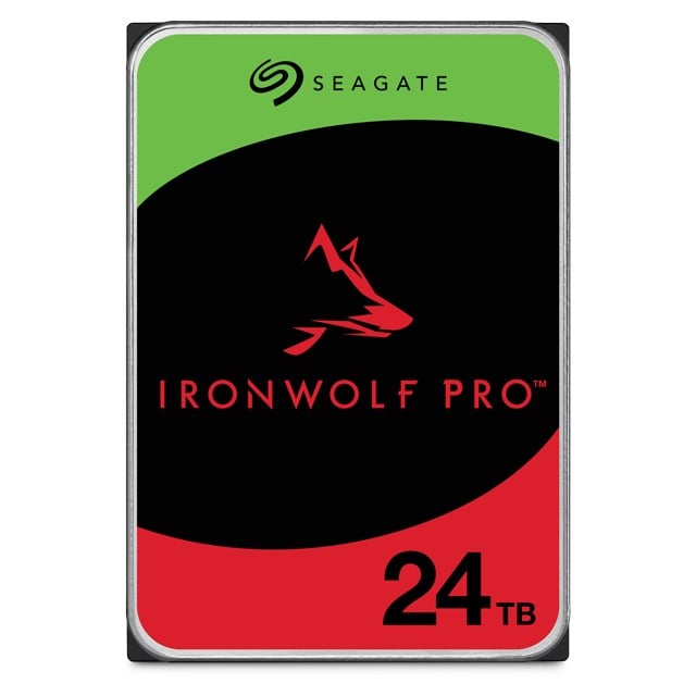 Seagate IronWolf Pro ST24000NT002, 24 TB, 7200 RPM, 512 MB, 3.5", Serial ATA III                                 1530207