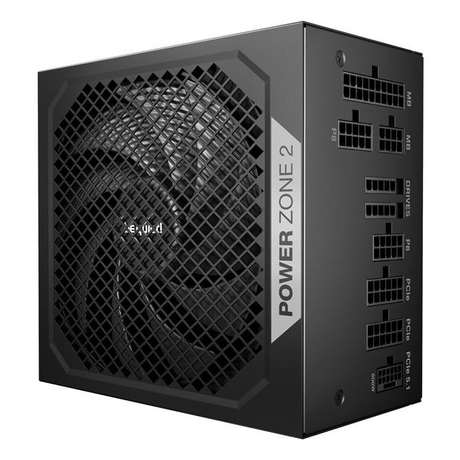 Be Quiet! POWER ZONE 2 850W Power Supply Unit 20+4 Pin ATX ATX Black