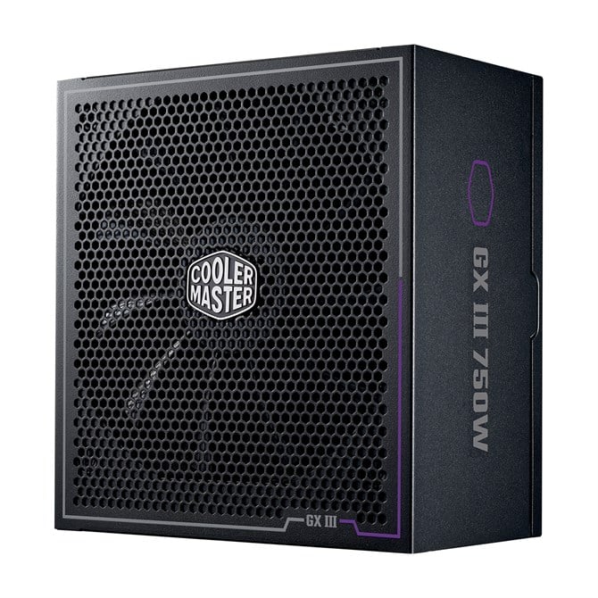 Cooler Master GX III Gold 750 Power Supply Unit 750 W 24-Pin ATX ATX Black