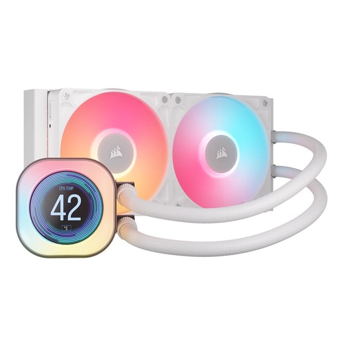 Corsair iCUE LINK TITAN 240 RX LCD White