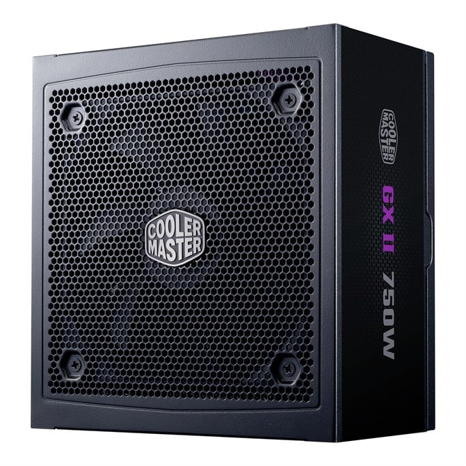 Cooler Master GX II Gold 750 Power Supply Unit 750 W 24-Pin ATX ATX Black